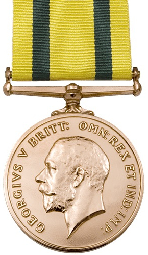 territorial war medal
